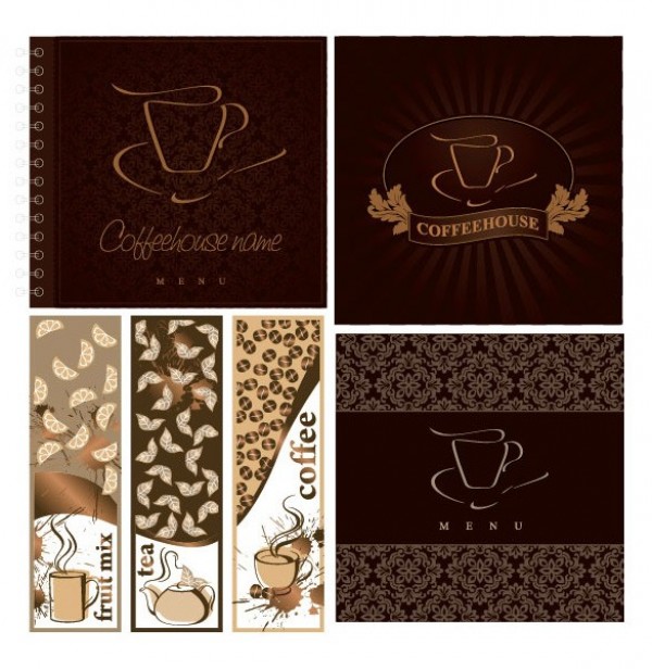 web vector unique ui elements stylish quality original new menu juice banner illustrator high quality hi-res HD graphic fresh free download free download design creative coffee shop coffee banner coffee cafe banners background 