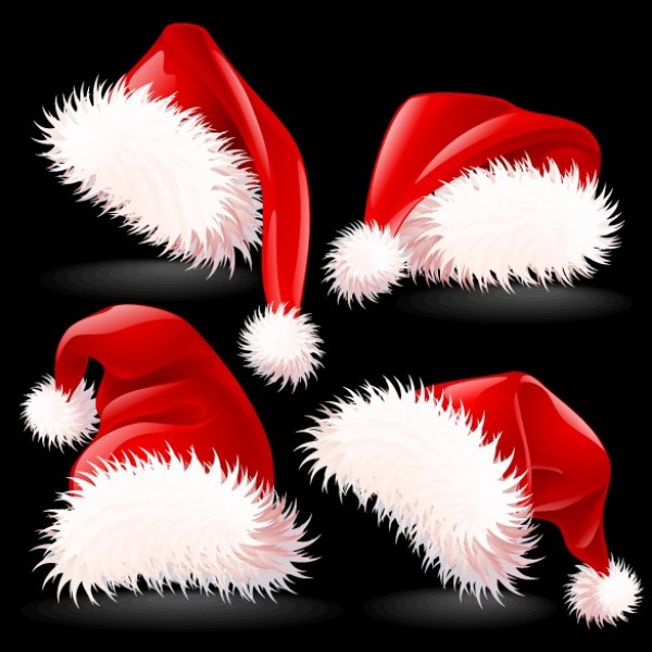 web vector unique ui elements stylish santa hat santa claus hat red quality original new interface illustrator high quality hi-res HD graphic fur fresh free download free elements download detailed design creative christmas 
