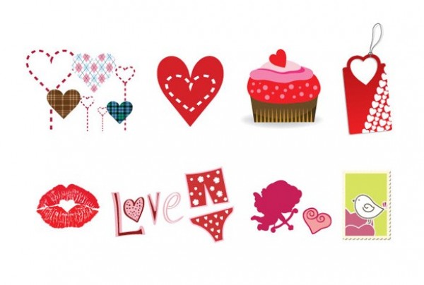 web vector valentines unique ui elements stylish quality original new love kiss interface illustrator high quality hi-res heart tag heart HD graphic fresh free download free elements download detailed design cupid cupcake heart creative 