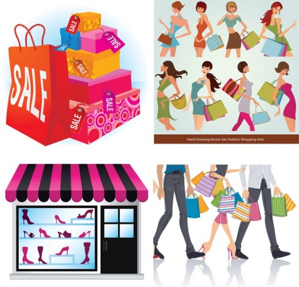 women web vector unique ui elements stylish shopping illustration shopping shoe store quality original new interface illustrator high quality hi-res HD graphic girls fresh free download free fashion elements download detailed design creative 