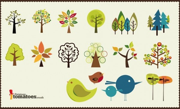 web vector unique ui elements trees tree stylish set quality original new interface illustrator high quality hi-res HD graphic fresh free download free elements download detailed design creative birds bird artistic abstract 