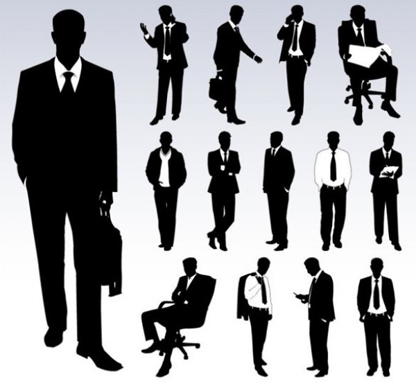 web vector unique suit and tie stylish silhouettes quality original men illustrator high quality graphic fresh free download free EPS download design creative businessmen businessman business 