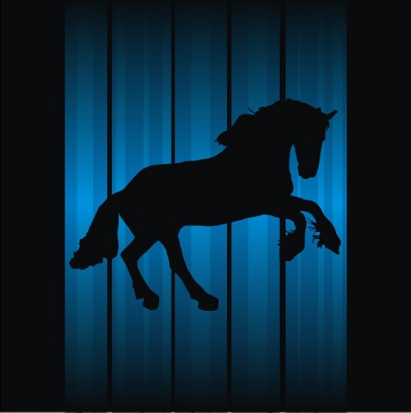 web vector unique ui elements stylish striped silhouette rearing horse silhouette quality original new interface illustrator horse silhouette horse high quality hi-res HD graphic fresh free download free elements download detailed design creative blue vertical lines background blue background 