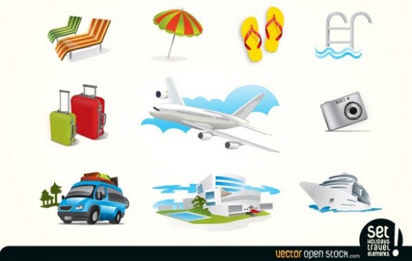 yacht web vector unique umbrella ui elements travel stylish ship set quality original new interface illustrator icon hotel holidays holiday high quality hi-res HD graphic fresh free download free elements download detailed design cruise creative beach AI 