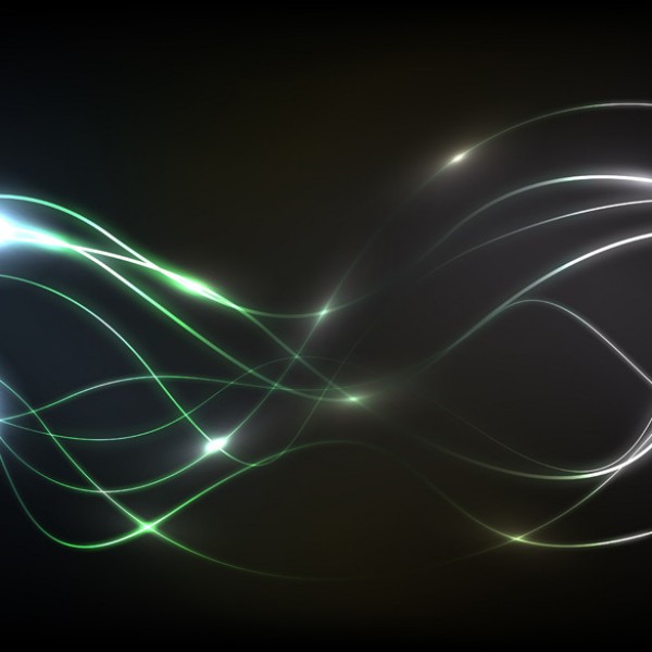 wavy waves lines glow flow energy concept background abstract 