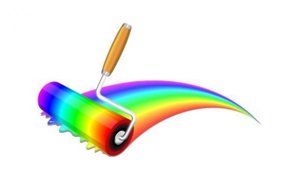 web vector unique ui elements stylish roller rainbow colors rainbow quality painting paint roller paint original new interface illustrator high quality hi-res HD graphic fresh free download free elements download detailed design creative colorful 