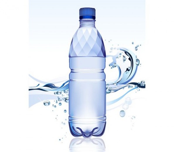 web water splash water bottle vector unique ui elements stylish quality original new interface illustrator high quality hi-res HD graphic fresh free download free EPS elements drinking water download detailed design creative bottled water blue bottle blue abstract 