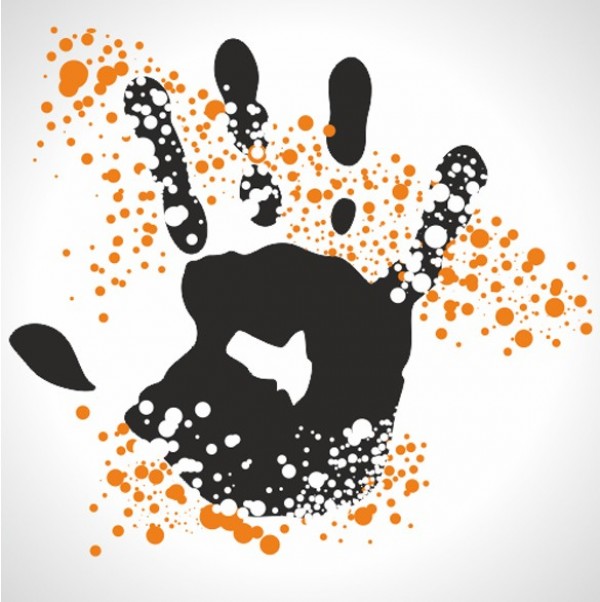 white web vector unique ui elements stylish splatter quality original orange new interface illustrator high quality hi-res HD handprint hand print hand graphic fresh free download free EPS elements download detailed design creative circles cdr bubble black background AI abstract  