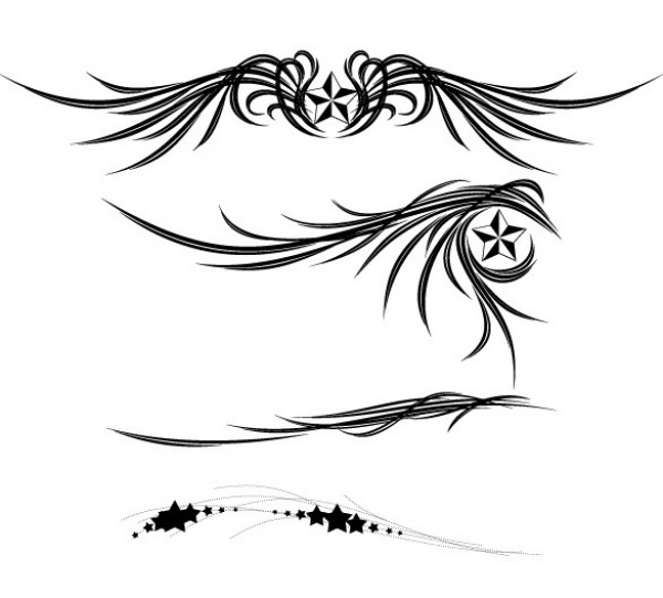 wings web vector unique ui elements tribal stylish stars star elements set scroll quality ornaments original new interface illustrator horizontal high quality hi-res HD graphic fresh free download free EPS elements download detailed design decorative elements decorations creative borders 