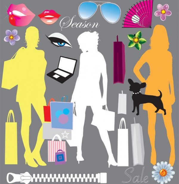 zipper web vector unique ui elements sunglasses stylish silhouette shopping women shopping elements shopping bags set quality original new lips ladies shopping interface illustrator high quality hi-res HD graphic fresh free download free flowers fan eyes elements download dog detailed design creative 