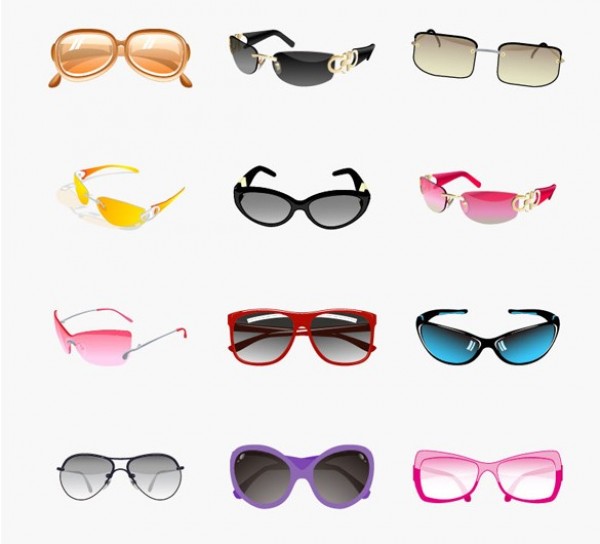 women's web vector unique ui elements sunglasses stylish shades set quality original new mens interface illustrator high quality hi-res HD graphic glasses fresh free download free EPS elements download detailed design creative  