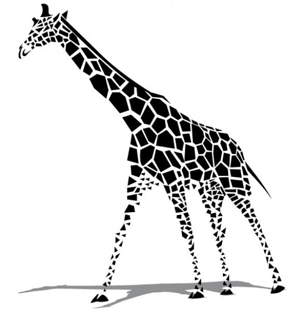web vector giraffe vector unique ui elements stylish safari quality original new interface illustrator high quality hi-res HD graphic giraffe fresh free download free EPS elements download detailed design creative animal africa abstract shapes 