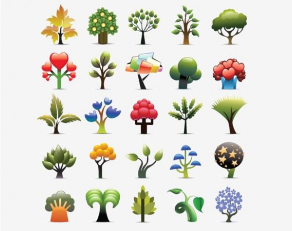 web vector trees vector unique ui elements trees tree icons stylish stars set quality pack original new interface illustrator high quality hi-res hearts HD graphic fun fresh free download free elements download detailed design creative AI abstract trees 