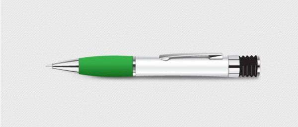 web vector unique ui elements stylus stylish quality psd pen icon pen original new metal interface illustrator high quality hi-res HD green graphic fresh free download free elements download detailed design creative brushed metal ballpoint pen 
