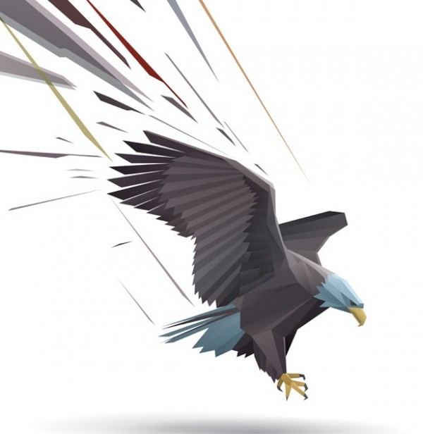 web vector unique ui elements stylish quality original new landing eagle interface illustrator high quality hi-res HD graphic fresh free download free flying eagle EPS elements eagle download detailed design creative background abstract 