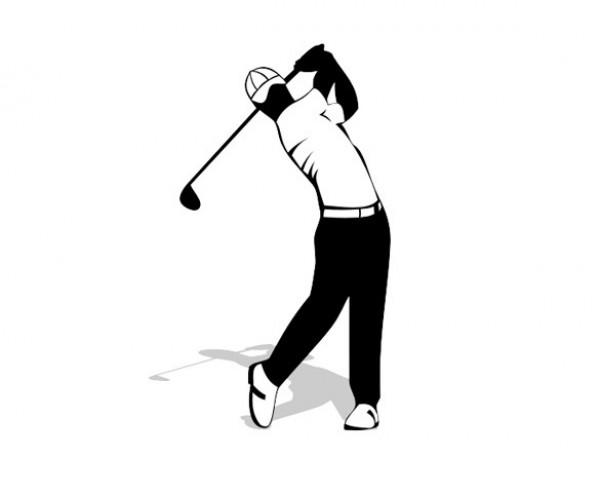 web vector golfer vector unique ui elements swing stylish silhouette quality original new interface illustrator high quality hi-res HD graphic golfer golf swing golf silhouette golf fresh free download free EPS elements download detailed design creative cdr back swing AI 
