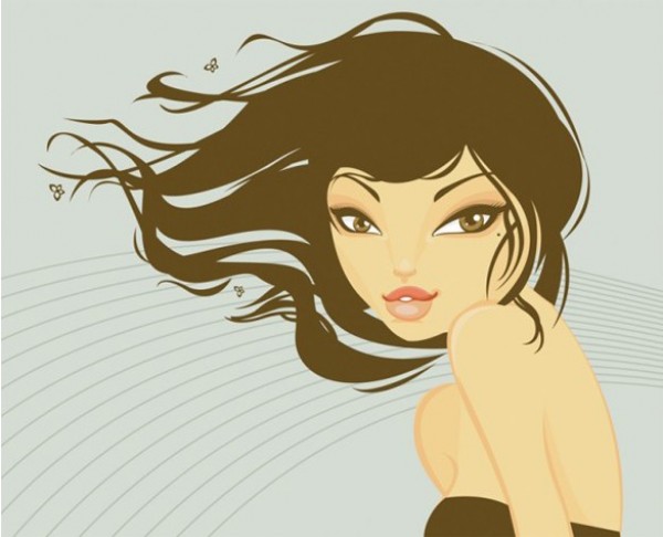 windswept hair web vector girl unique ui elements ui stylish quality pretty girl original new modern interface illustration hi-res HD hair girl graphic girl fresh free download free EPS elements download detailed design creative clean AI 