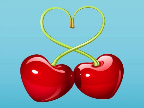 web Vector Cherries vector valentines valentine unique ui elements sweet stylish Stems shiny Relationship red quality original new love interface illustrator high quality hi-res HD graphic glossy fruit fresh free download free elements download detailed design decorative decoration cute creative Cherry Vectors 
