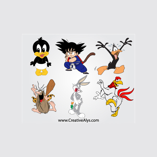 web vector cartoon characters vector unique ui elements stylish set rooster quality original new mascots interface illustrator high quality hi-res HD graphic fresh free download free elements download detailed design daffy duck creative caveman cartoon mascot cartoon characters Bugs Bunny AI 