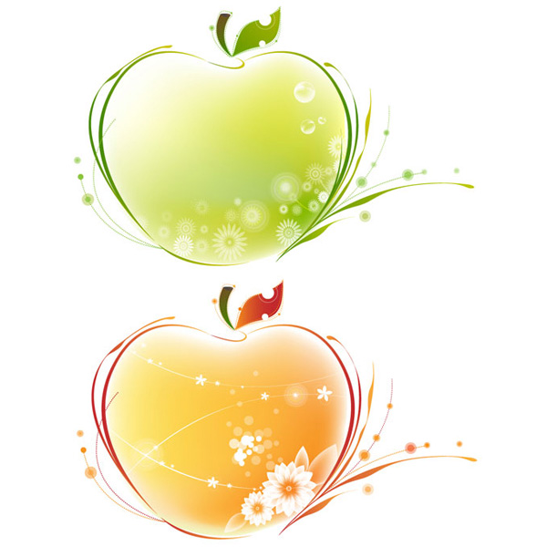 web vector apple vector unique ui elements transparent stylish set quality original orange new interface illustrator high quality hi-res HD green apple graphic glowing fresh free download free flowers elements download detailed design creative AI abstract apple 