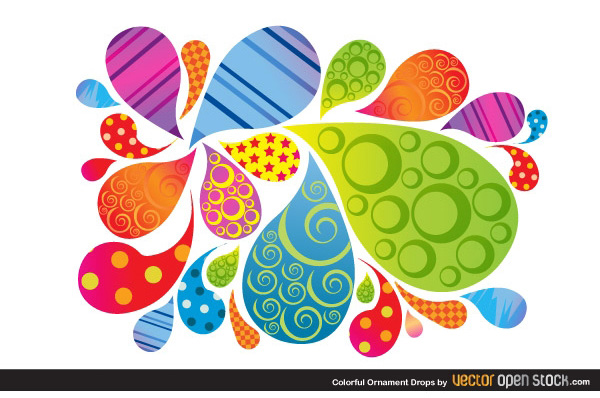 vector shapes Patterns free download free decorated colorful bubbles background 