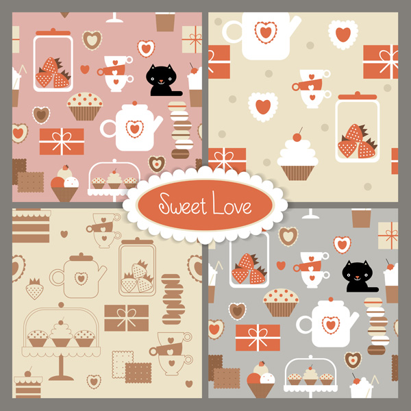 vector sweets vector tea sweets shop love free download free desserts cupcakes cup coffee cakes 
