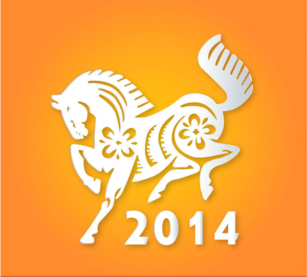 year of the horse vector horse vector illustration horse free download free 2014 