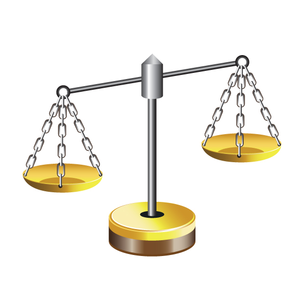 White Background Weight Scale vertical symbol Single Object Seesaw Scales of Justice scale Nobody metal Measuring Mass Libra Legal System Law Enforcement And Crime Law Justice Judgement Isolated On White isolated Imbalance Group of Objects gold equipment Equality Concepts And Ideas Concepts comparison Color Image chain business Brass Balance 