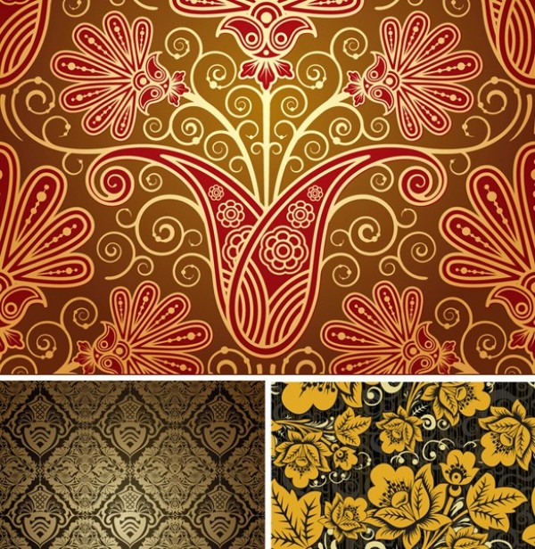 vector unique stylish seamless quality Patterns original modern intricate illustrator high quality graphic free download free floral elegant download creative background 
