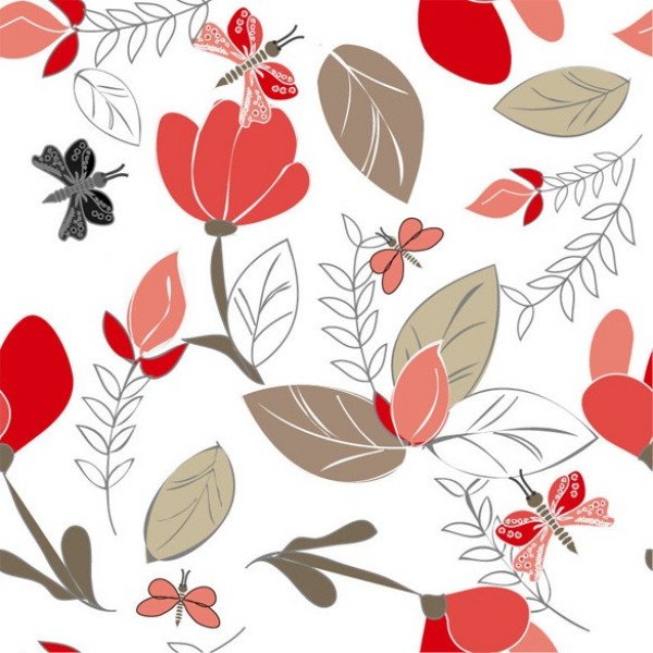 web vector unique stylish seamless red quality pattern original illustrator high quality graphic fresh free download free flowers floral EPS download design creative background abstract 