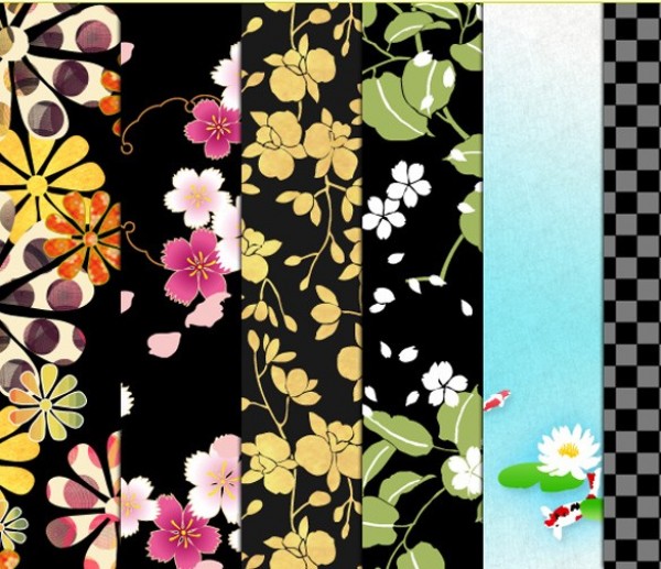 web unique ui elements ui stylish set quality psd Patterns original new modern interface hi-res HD fresh free download free flowers floral elements download detailed design creative clean checkered black background 