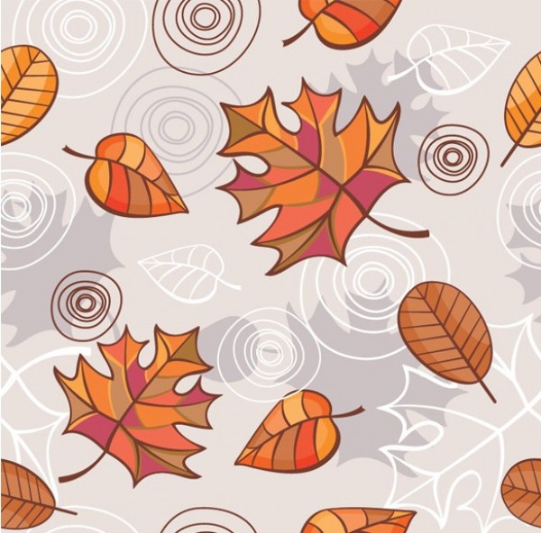 web vector unique swirls stylish seamless scribbles red quality pattern original orange illustrator high quality hand drawn graphic fresh free download free download design creative circles background autumn leaves autumn abstract 
