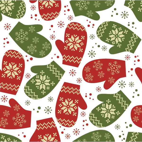 winter pattern winter vector snowflakes seamless pattern mitts mittens mitten pattern free download free christmas 