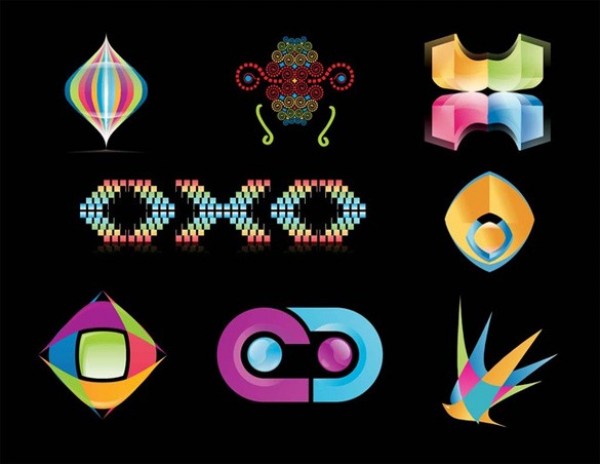 web vector unique stylish quality original logos. symbols illustrator high quality graphic fresh free download free download design creative colorful abstract 