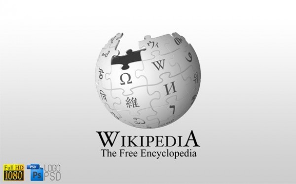 Wikipedia logo Wikipedia icon web unique stylish simple quality original new modern icon hi-res HD fresh free download free earth download design creative clean 3d 