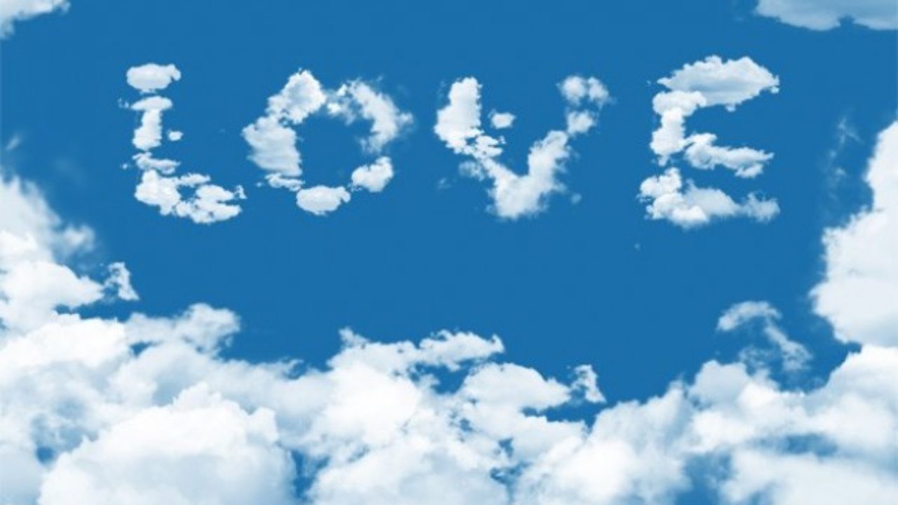 Love Clouds in the Sky Background JPG - WeLoveSoLo