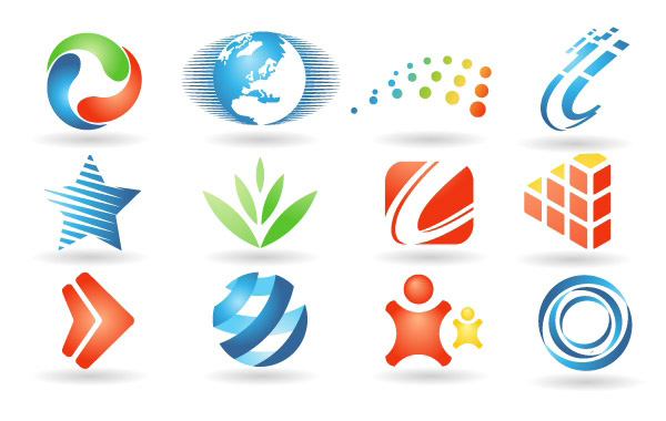 vector set people logotype logos leaves globe free download free 