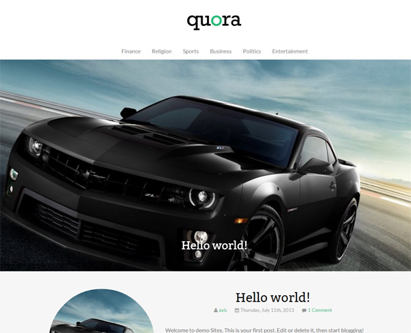 wp wordpress website webpage web unique ui elements ui theme template stylish Quora quality php original new modern minimal jquery interface html hi-res HD fresh free download free fixed layout elements download detailed design css creative content slider clean 