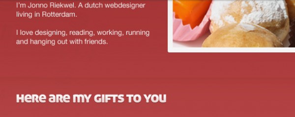website template red psd portfolio pink Photoshop gradient free psd free downloads files clean button attractive 