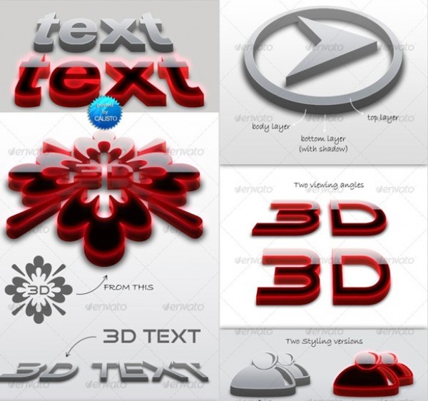 web universal unique quality psd actions psd original new modern logo generator fresh free download free fonts download design creative action 3D generator 3d 