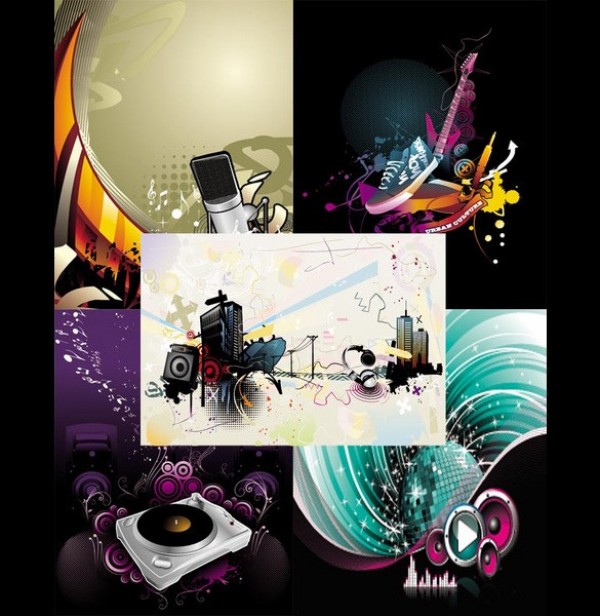 web urban unique ui elements ui stylish speakers quality party original new music modern interface hi-res HD fresh free download free EPS elements download disco ball detailed design creative colorful clean city background AI abstract 
