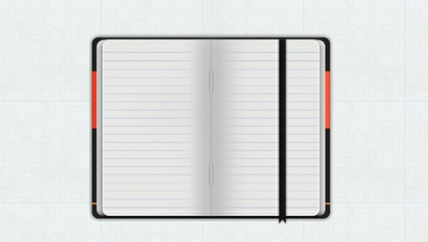 web unique ui elements ui stylish ruled lines quality psd original open notebook open book notebook new moleskin modern lined leather cover interface hi-res HD fresh free download free elements download diary detailed design creative clean bookmark 