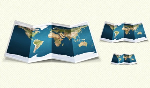 world map web unique unfolded ui elements ui stylish quality psd paper map original oceans new modern map interface hi-res HD fresh free download free folded fold elements download detailed design creative continents colorful clean 