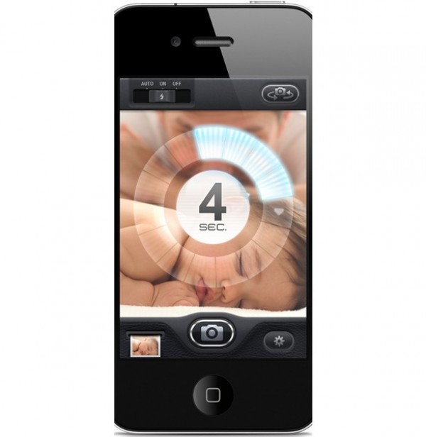 web unique ui elements ui timer mode timer stylish quality psd original new modern iphone ios interface hi-res HD fresh free download free elements download detailed design creative clean camera timer apple app 