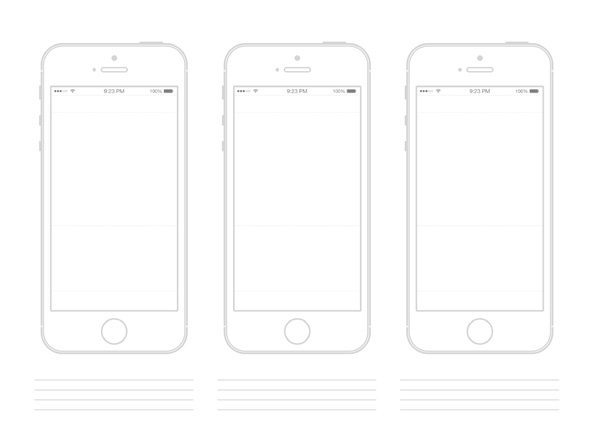 wireframe ui elements ui mockup iphone5s iphone 5s iphone free download free 