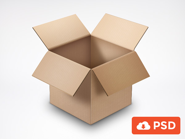 ui elements ui shipping opened open cardboard box open free download free cardboard box box 