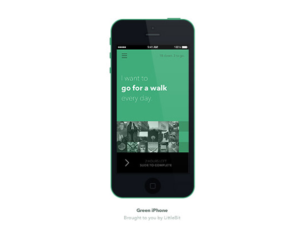 ui elements ui mockup iphone 5c mockup iphone 5c iphone green iphone 5c green free download free 