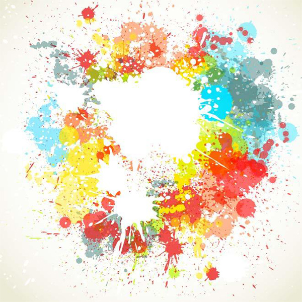 splash paint splatter paint colorful background abstract 