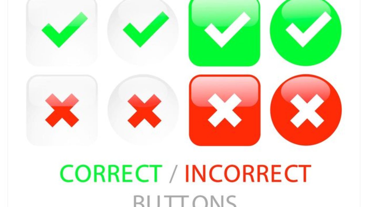 Correct Incorrect. Correct icon Incorrect icon. Incorrect надпись. Correct button.
