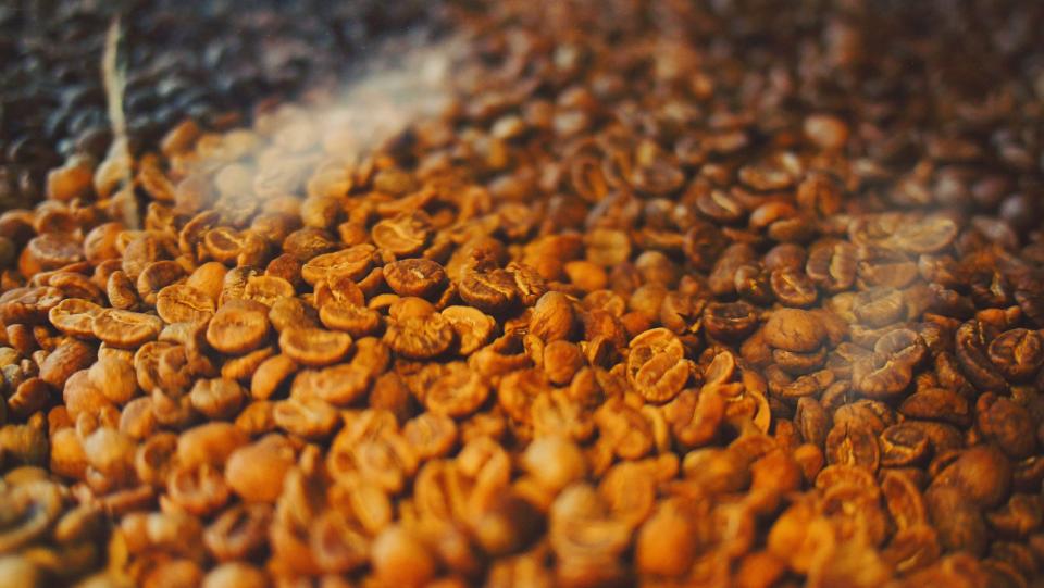 roasting roasted coffeebeans 